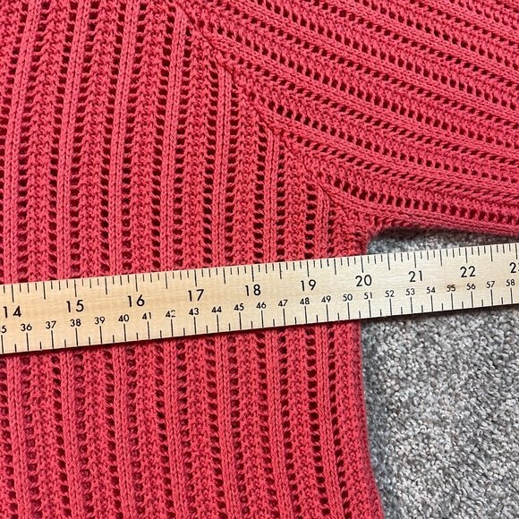 Gander Mountain Mesh sweater zip up hooded cardigan Size Large - Picture 6 of 6